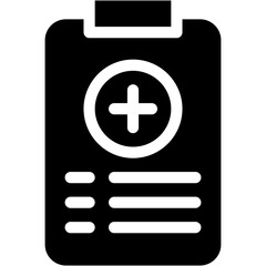 clipboard, medical, patient, patient report, report Icon