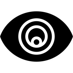 Eye, anatomy, view, visibility, ui Icon