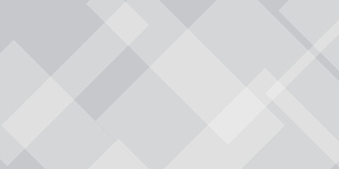 Abstract white and grey gradient square line pattern future concept texture background. concept for template, texture, website, banner and brochure background. Vector illustration.
