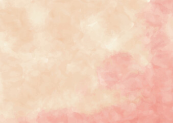 Colorful ink in water paint brush. Pink watercolor wet wash splash background for business card or flyer template. Soft bright pink horizontal wallpaper images. Concept invitation, love, painting, art