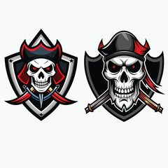 skull vector logo