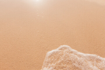 a place for text on a seascape with a wave