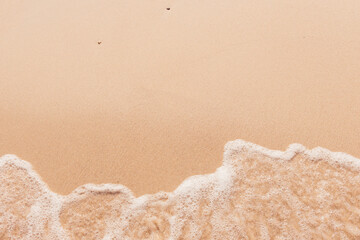 a place for text on a seascape with a wave