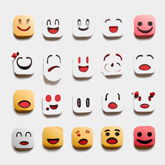 set of icons