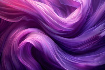 Fototapeta premium Clean and modern image of intertwining streaks that create a sense of rhythm and flow, highlighted by a vibrant purple hue,