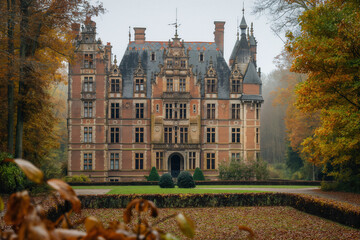 Obraz premium Halloween castle