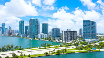 Naklejka premium Miami