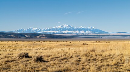 snow covered mountains in winter