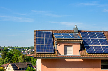 Nutzung der Sonnenenergie zur häuslichen Stromerzeugung