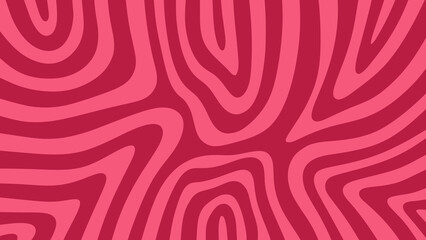 pink wavy abstract background