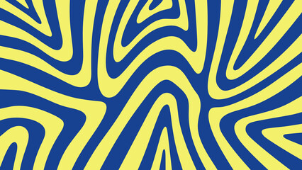 blue yellow abstract background with stripes