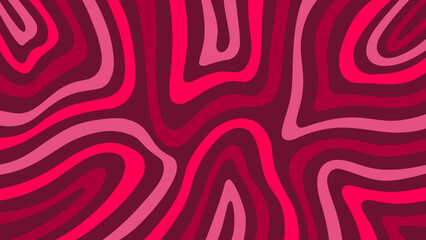 abstract red wavy background