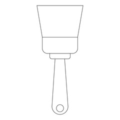 Stock vector illustration isolated icons building tools repair, construction buildings, drill, hammer, screwdriver, saw, file, putty knife, ruler, helmet, roller, brush, tool box, kit flat styleEps 10