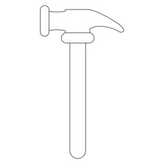 Stock vector illustration isolated icons building tools repair, construction buildings, drill, hammer, screwdriver, saw, file, putty knife, ruler, helmet, roller, brush, tool box, kit flat styleEps 10