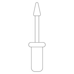 Stock vector illustration isolated icons building tools repair, construction buildings, drill, hammer, screwdriver, saw, file, putty knife, ruler, helmet, roller, brush, tool box, kit flat styleEps 10