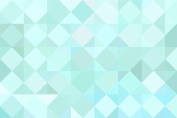 Obraz premium Mosaic blue pixel background. Gradient abstract tile background. Artistic puzzle background.