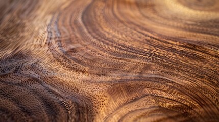 Naklejka premium Elegant Close-Up of Detailed Wooden Table Surface with Textured Background