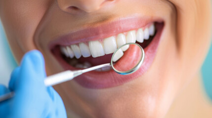 Patient smiling brightly after receiving professional dental cleaning at local clinic