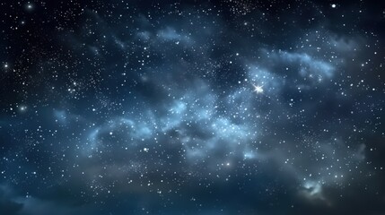 Obraz premium Celestial Night Sky