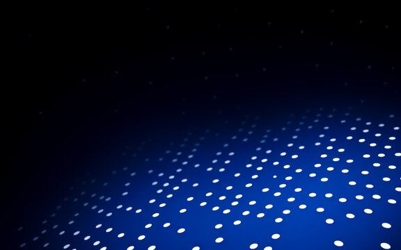 Blue gradient backdrop with white dot pattern, resembling starry night or digital wallpaper, perfect for design projects, presentations, graphic art, and modern digital compositions