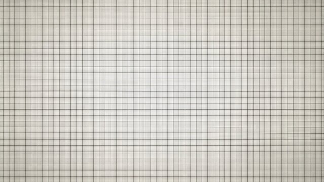 A clean and minimalist white grid paper texture background with subtle lines, smooth surface, and soft shadows, providing a neutral backdrop for creative designs.