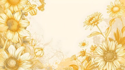 Doodle Page Print Border Design with Quote Cherish Every Moment