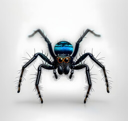 Fototapeta premium Spider vector icon