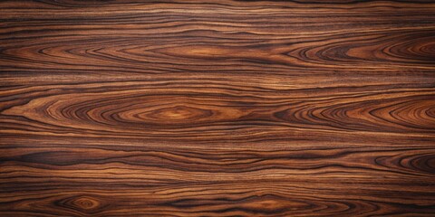 Luxuriant dark brown rosewood wooden texture background with intricate vein patterns and subtle grain, perfect for adding warmth and elegance to designs.