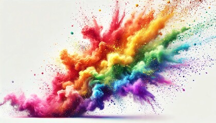 Fototapeta premium Rainbow Color Pride Movement