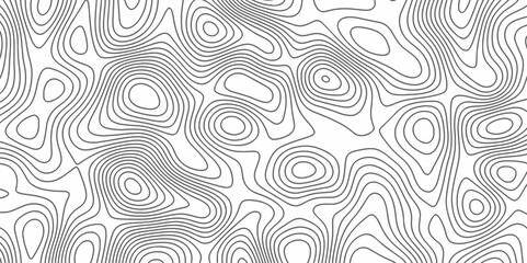 Panorama view gradient multicolor wave curve lines banner background design. Vector illustration. wave Line topography map contour background .Abstract Topographic map background with wave line.