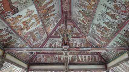 Bale Kambang, Pabellón Flotante, Palacio de Klungkung, Bali, Indonesia