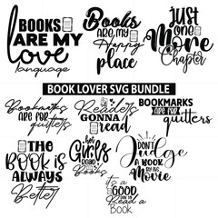 books lover svg bundle2