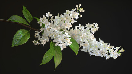 branch of lilac, flower blossom