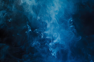 Fog cloud of abstract blue smoke backdrop. Cloud effect splash of party fog cloud magic. 3d special effects abstract graphic resource for background and wallpaper
