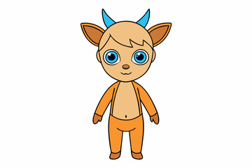 Antelope, Gazelle, and More Wildlife Illustrations Vector, Linocut, Kawaii, Cartoon, Clipart, Line Art Designs.