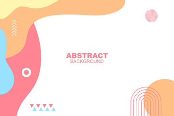 creative abstract background with geometric shapes, hand drawn background, abstract wave background