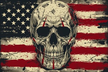 Fearless Veteran Skull: Courage and Legacy