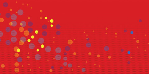 Light BLUE vector layout with circle shapes. Blurred decorative design in abstract style with bubbles. Template for your brand book.