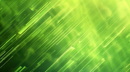 Naklejka premium Vibrant Neon Green Glow. Abstract Fantasy Concept