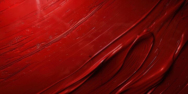 Vibrant Red Minimalistic iPhone Wallpaper. Clean and High Detailed Design