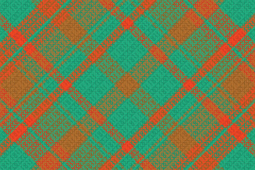 Tartan plaid pattern with texture.