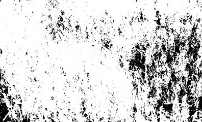 Rough black and white texture vector. Distressed overlay texture. Grunge background. Abstract textured effect. Vector Illustration. Black isolated on white background. EPS10