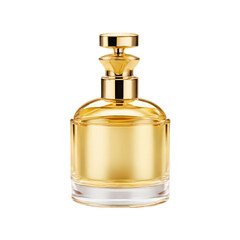 Luxury Perfume Bottle isolated on a transparent background by AI generative