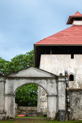 Fototapeta premium Amsterdam Fort. Dutch colonial fort in Ambon, Indonesia