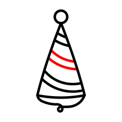 Party Shiny Hat Dual Tone