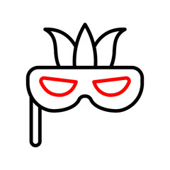 Party Mask Dual Tone