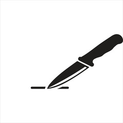 Kitchen knife icon