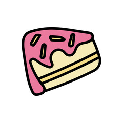 Birthday Cake Filled