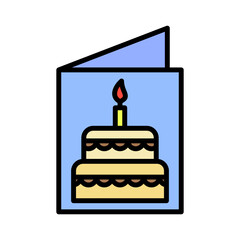 Birthday Invitation Filled