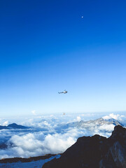 Trasporto rifornimenti in quota con elicottero